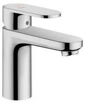 Hansgrohe VERNIS Blend Waschtischmischer 100, CoolStart, mit Zugstangen-Ablaufgarnitur, chrom