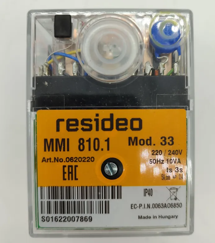 Resideo Satronic Gasfeuerungsautomat MMI 810.1 Mod. 33