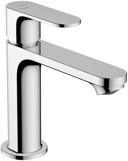 Hansgrohe Rebris S 110 Waschtischmischer, mit Zugstangen-Ablaufgarnitur, Ausladung 133mm, CoolStart chrom