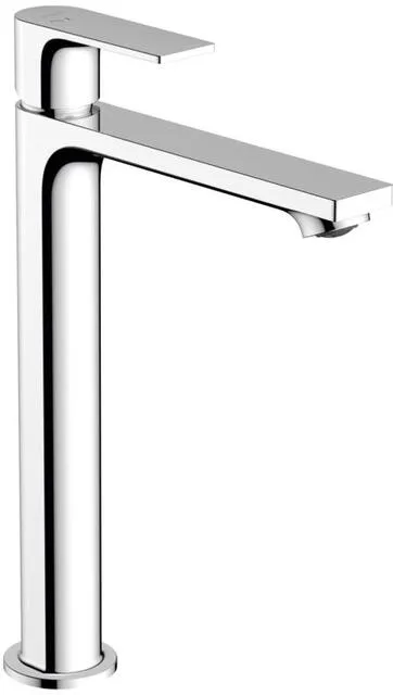 Hansgrohe Rebris E 240 Waschtischmischer, CoolStart, mit Zugstangen Ablaufgarnitur, chrom