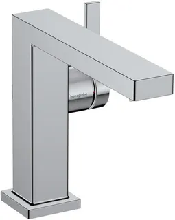 Hansgrohe Fine Tecturis E Waschtischmischer, ComfortZone 110, Push-Open, CoolStart chrom