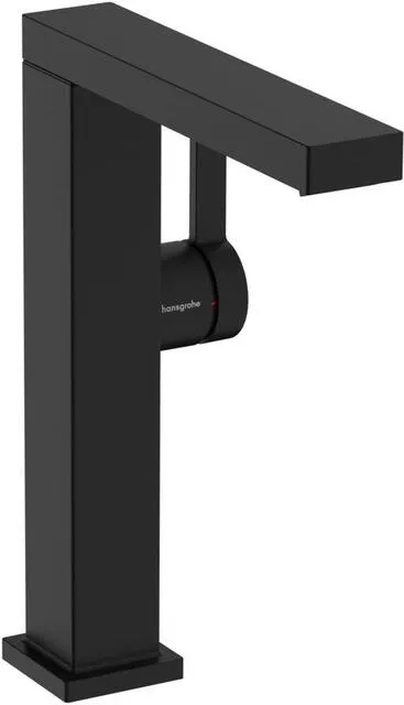 Hansgrohe Fine Tecturis E Waschtischarmatur, ComfortZone 210, CoolStart, mattschwarz