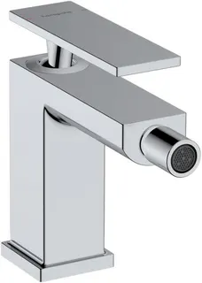 Hansgrohe Tecturis E Bidetmischer, mit Zugstangen-Ablaufgarnitur, chrom