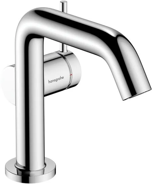 Hansgrohe Tecturis S Waschtischmischer, Fine CooStart, Ausladung 130mm, Push-Open chrom