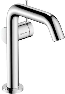 Hansgrohe Tecturis S Waschtischmischer, Fine CooStart, Ausladung 139mm, Push-Open chrom