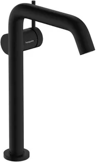 Hansgrohe Tecturis S Waschtischmischer, Fine CooStart, Ausladung 167mm, ohne Ablaufgarnitur mattschwarz