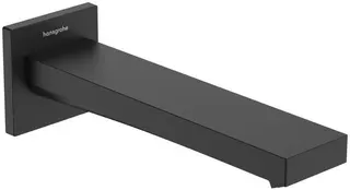 Hansgrohe Tecturis E Wanneneinlauf, mattschwarz