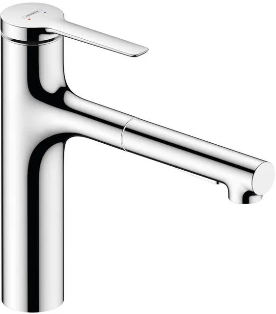 Hansgrohe Zesis M33 Küchenarmatur, ComfortZone 160, 2 jets chrom
