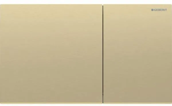 Geberit Betätigungsplatte Sigma70, messing