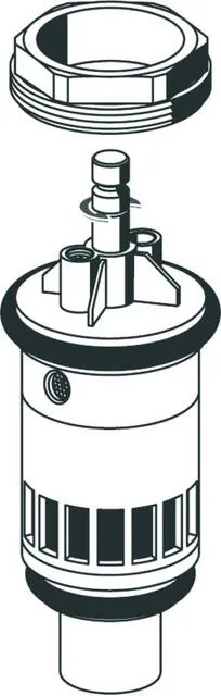 Schell Kartusche, komplett, für Urinal-Vorwand-Druckspüler SCHELLOMAT BASIC