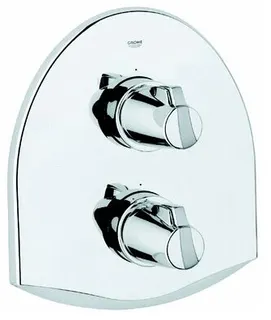 Grohe Chiara Thermostat Brausebatterie Fertigset, chrom
