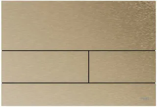Tece Square WC Betätigungsplatte, Metall nickel gebürstet mit Anti-Fingerprint
