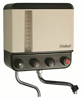VAILLANT Elektro Kochendwassergerät Typ VEK 5 S, m. Armatur, braun/beige 02