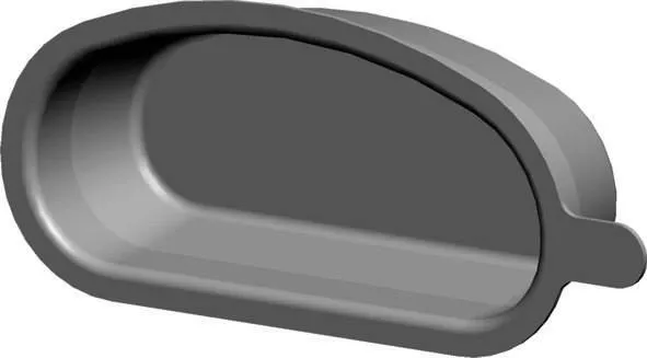 Wolf Verschlusskappe für Flachkanal 50x140mm, Beutel 10 Stück