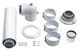 Vaillant Anschluss-Set 80/125 mm PP für Überdruck-Abgassystem
