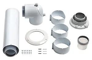 Vaillant Anschluss-Set 80/125 mm PP für Überdruck-Abgassystem