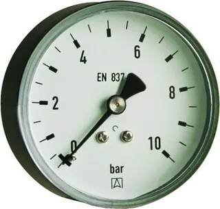 Afriso Manometer RF 50, G 1/4" B, axial, 0/10 bar