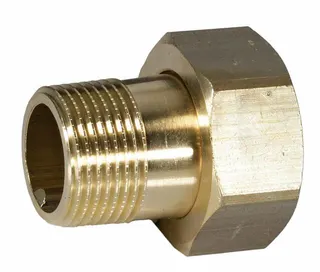 Resideo Anschlussverschraubung VST06, Messing A, 1/2"