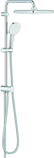 Grohe TEMPESTA 250 CUBE Duschsystem, mit Umstellung, Kopfbrause rund, chrom