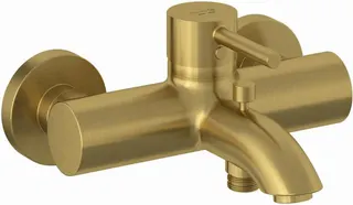 Kludi BOZZ Badearmatur, Aufputz, brushed gold