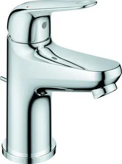 Grohe EUROECO Waschtischarmatur, S-Size, Push-open chrom