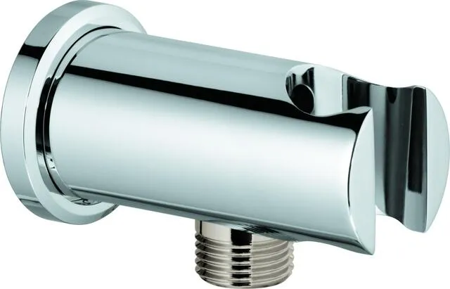 Grohe Wandanschlussbogen RAINSHOWER, runde Rosette, chrom