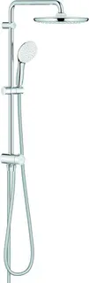 Grohe Duschsystem TEMPESTA 250 mit Umstellung, Kopfbrause rund chrom