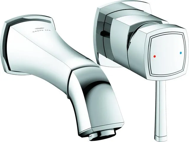 Grohe GRANDERA 2-Loch-Waschtisch-Armatur, S-Size, FMS chrom