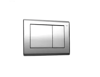 TECE Planus WC Betätigungsplatte Zweimengentechnik chrom glänzend