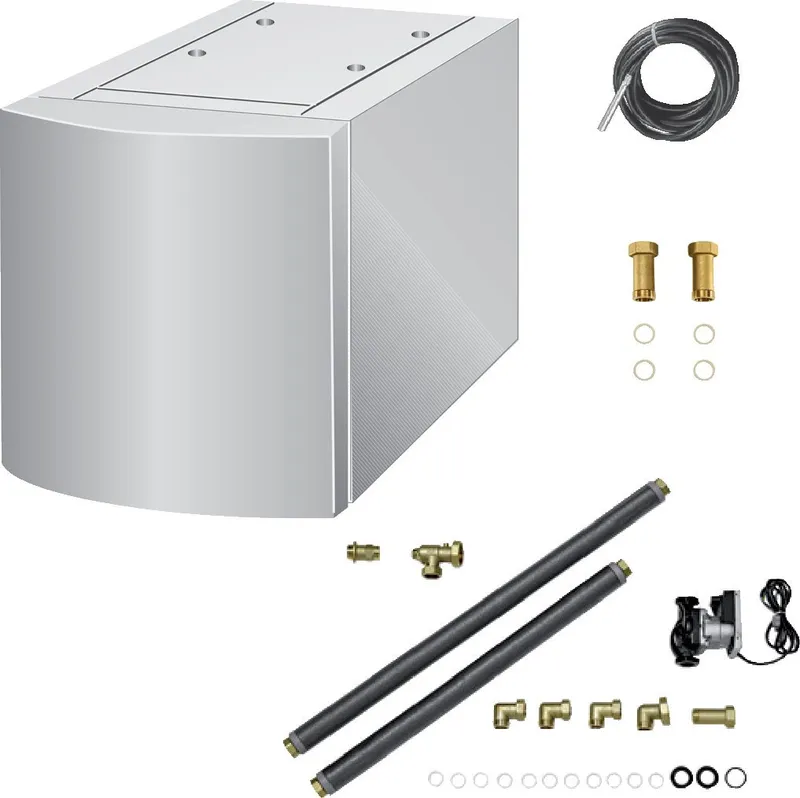BOSCH Zubehör Warmwasserspeicher BCC 26-HE Anschlussrohrgruppe OC7000 F mit WST-2