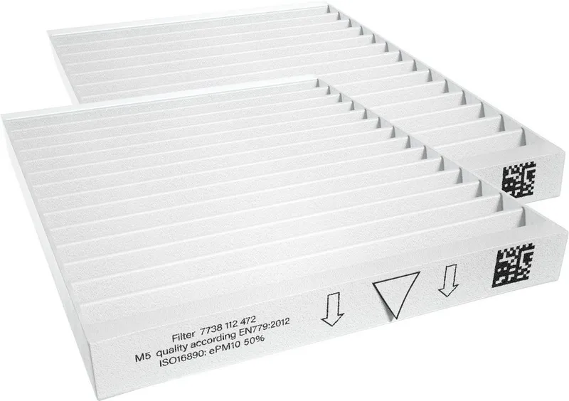 BOSCH Zubehör Wohnungslüftung FSM5/F7 Luftfilter-Set für Vent 4000 CC, 2 Stk.