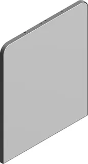 BOSCH Ersatzteil Blende Glas Gerät BOSCH weiß