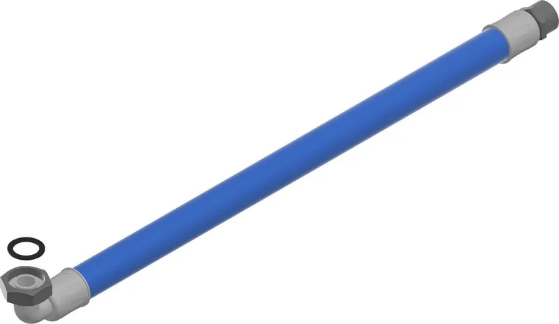 SIEGER Ersatzteil TTNR: 5177712 Anschlussschlauch 490mm blau everp