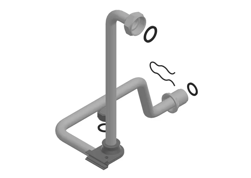 Bosch Ersatzteil 87107257460 Vorlaufrohr