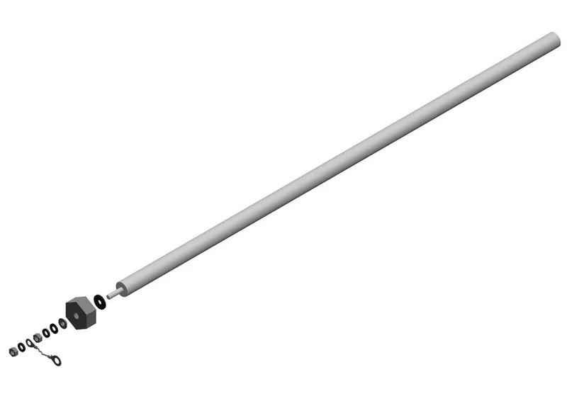 SIEGER Ersatzteil TTNR: 87185715660 Anode 950mm everp