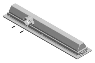 SIEGER Ersatzteil TTNR: 67900525 Brennergehäuse 60kW