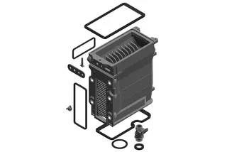 JU/BOSCH Wärmetauscher WB5-IV für GC9000iW 50 H 23