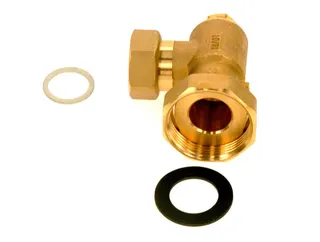 SIEGER Ersatzteil 67900918 Rückschlagventil Eckform G1-1 1/2" everp