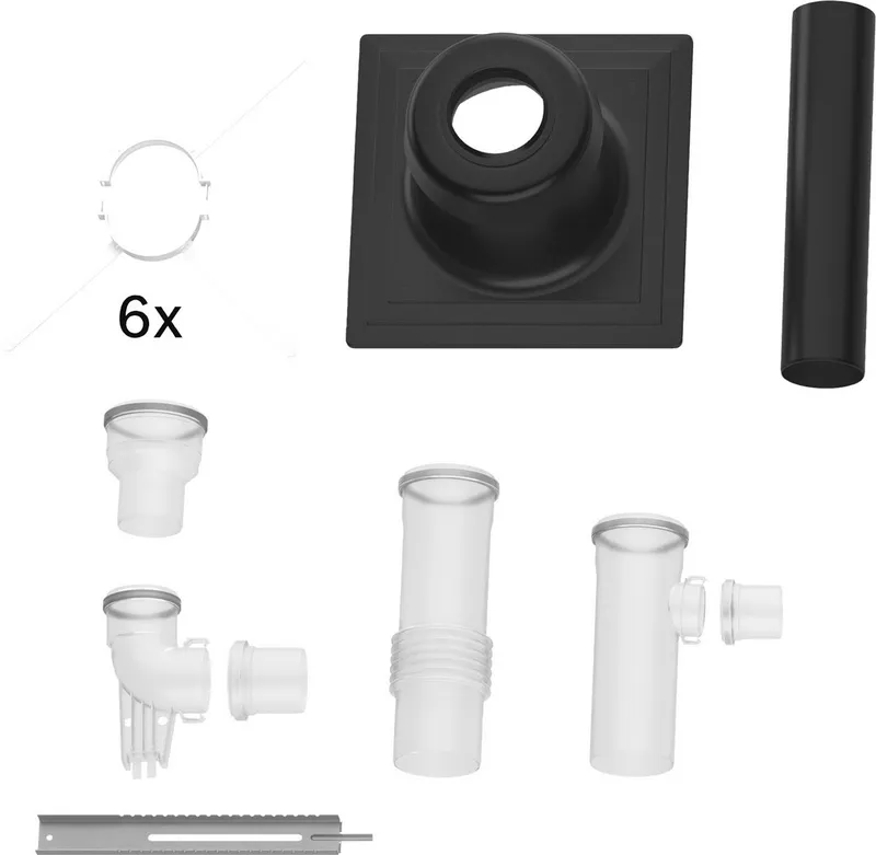 BOSCH Abgaszubehör FC-Set110-C(14)3x Grundbausatz C(14)3x, d:110mm