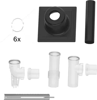 BOSCH Abgaszubehör FC-Set80-C(14)3x Grundbausatz C(14)3x, starr, d:80mm