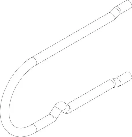 JU/BOSCH Ersatzteil TTNR: 87161065490 Haltefeder 13mm (1x)