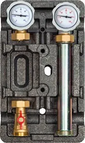 BOSCH Zubehör für Luftwärmepumpen WWM 32 Heizkreis-Set ohne Mischer, DN32