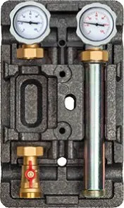 BOSCH Zubehör für Luftwärmepumpen WWM 32 Heizkreis-Set ohne Mischer, DN32