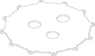 SIEGER Ersatzteil TTNR: 8735100838 Dichtung D259x4, 3xD35 für THS everp