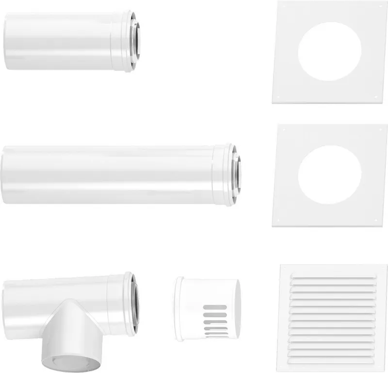 BOSCH Abgaszubehör FC-Set80-C53x Erweiterungsbausatz C53x, d:80/125mm