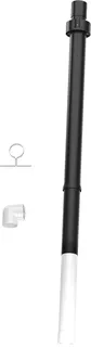 BOSCH Abgaszubehör FC-Set80-C33x (hinten Grundbausatz C33x, schwarz,1,5m,d:80/125
