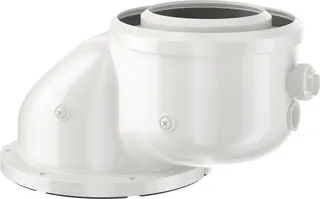BOSCH Abgaszubehör FC-CA80 Kessel-Abgasversatzbogen d:80/125 mm