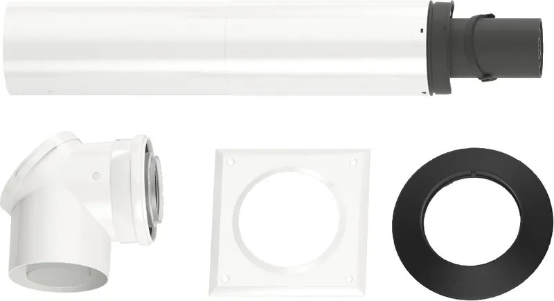 BOSCH Abgaszubehör FC-Set80-C13x Grundpaket waagerecht d:80/125mm