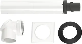 BOSCH Abgaszubehör FC-Set80-C13x Grundpaket waagerecht d:80/125mm