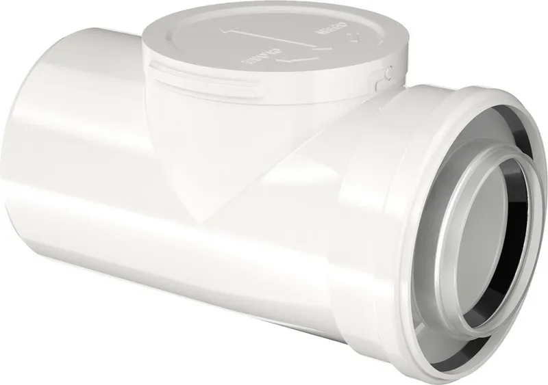 BOSCH Abgaszubehör FC-CR80 Rohr konzentr. mit Prüföffnung, d:80/125
